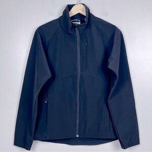 Black Diamond Women's Black Softshell Full Zip Jacket Size S; Outdoor, Active